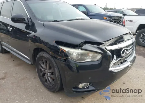 2013 Infiniti Jx35 z USA, uszkodzony, nr VIN 5N1AL0MN3DC326666